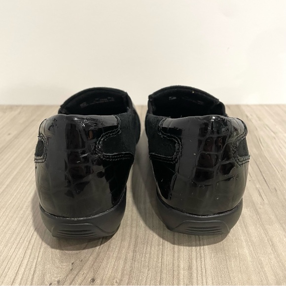 Women’s Clarks Noreen Will Black Suede Leather Slip On Loafer Shoe Size 5 - Picture 6 of 6